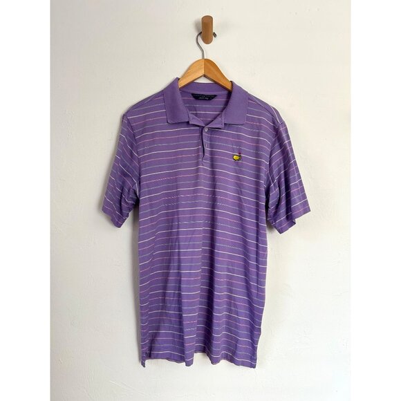 Vintage Masters Clubhouse Collection Men's Large Polo Shirt W/ In Italy - Picture 2 of 9